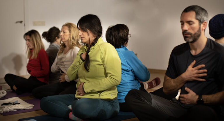 respiración en el Yoga