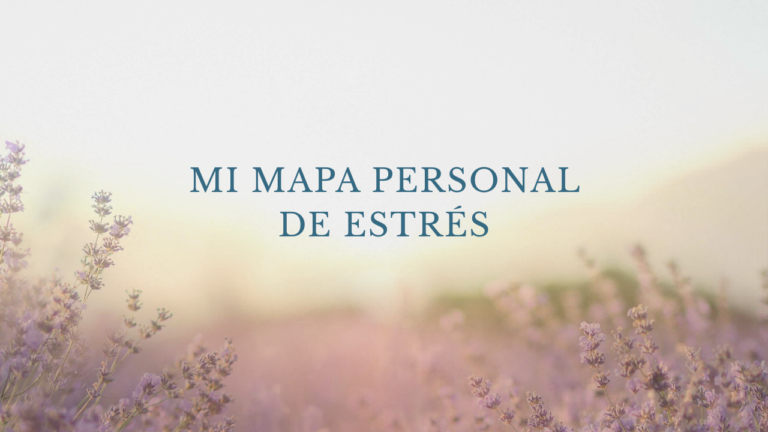Mi Mapa personal del estrés
